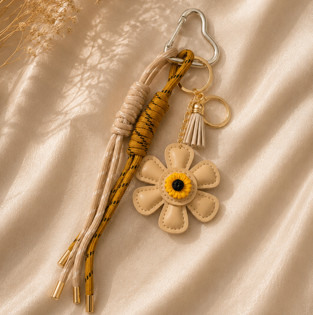 BAG CHARM Bloem