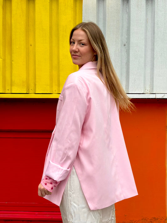 ODETTE Oversized Roze Blazer