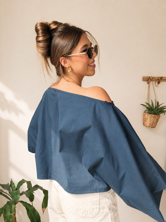 LEA Blouse Navy