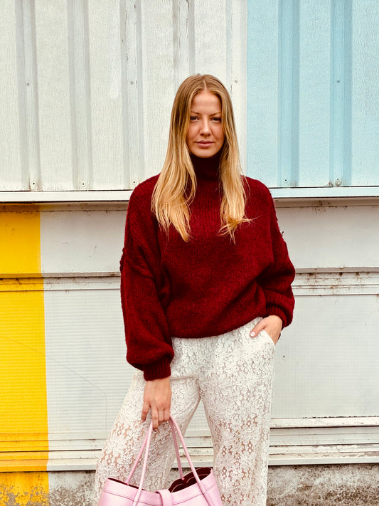 TESS Sweater Bordeaux