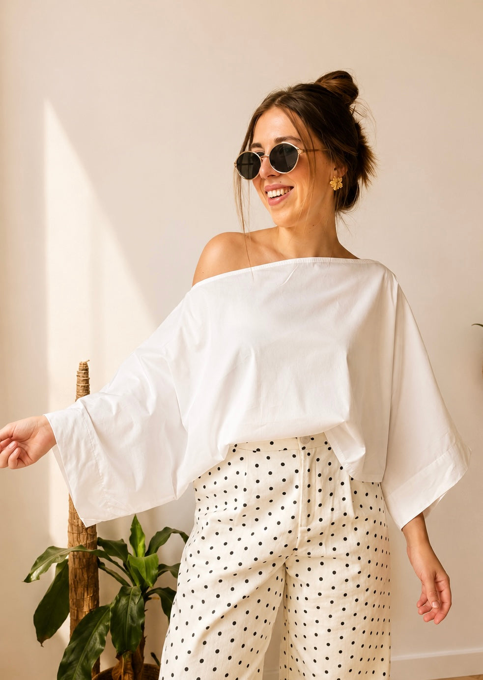 LEA Blouse Wit