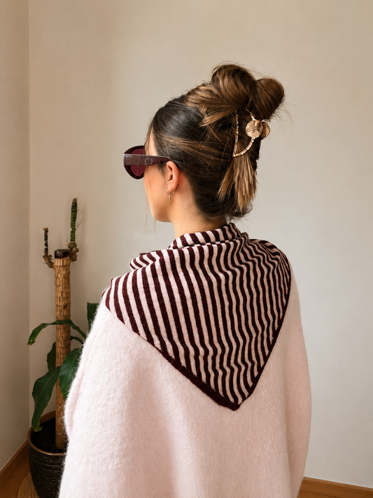 JOSEPHINE Sjaal Burgundy