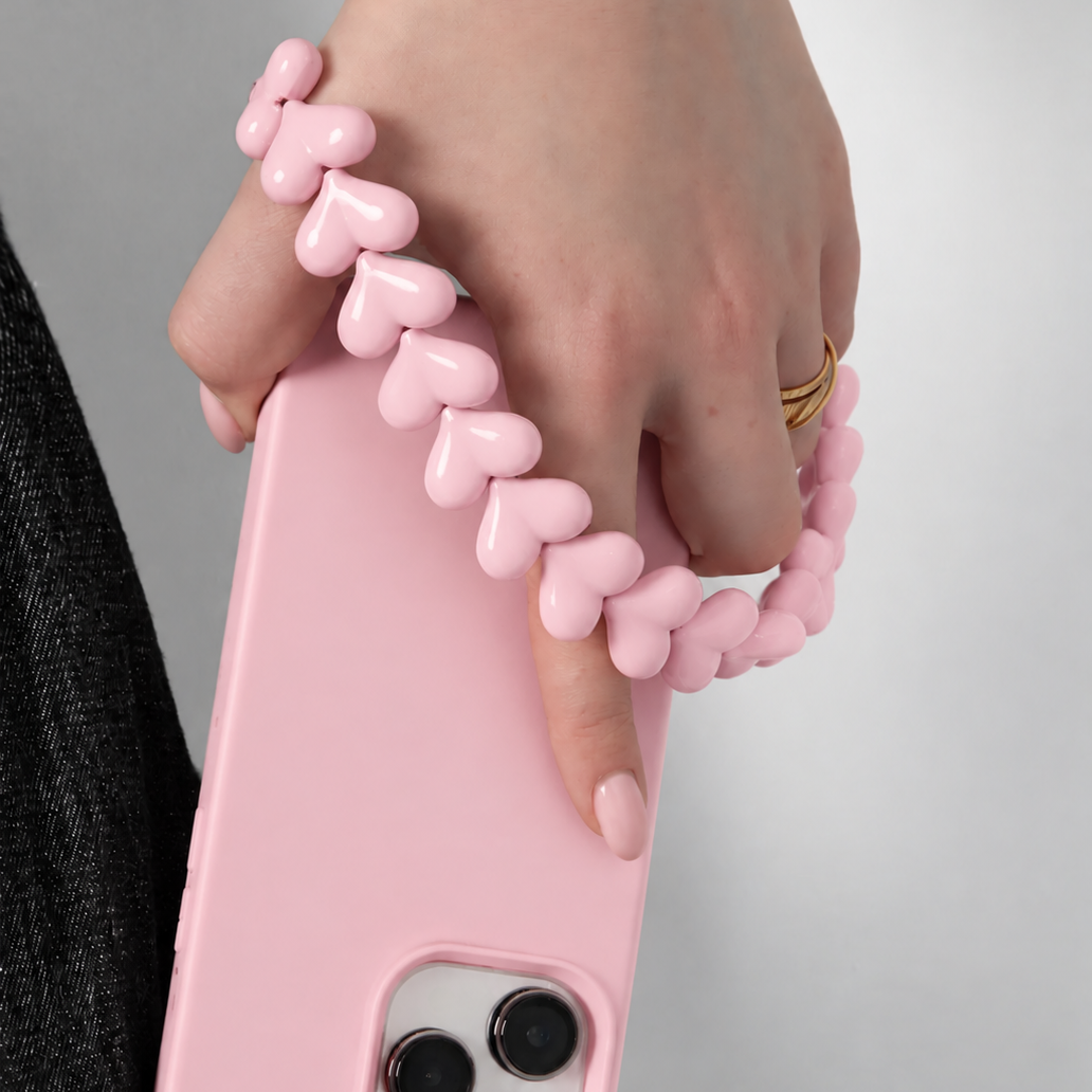 MELINE telefoonkoord roze