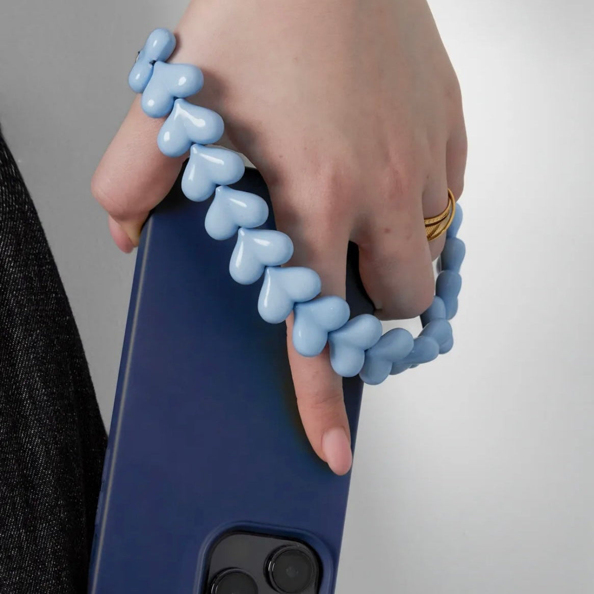 MELINE telefoonkoord blauw