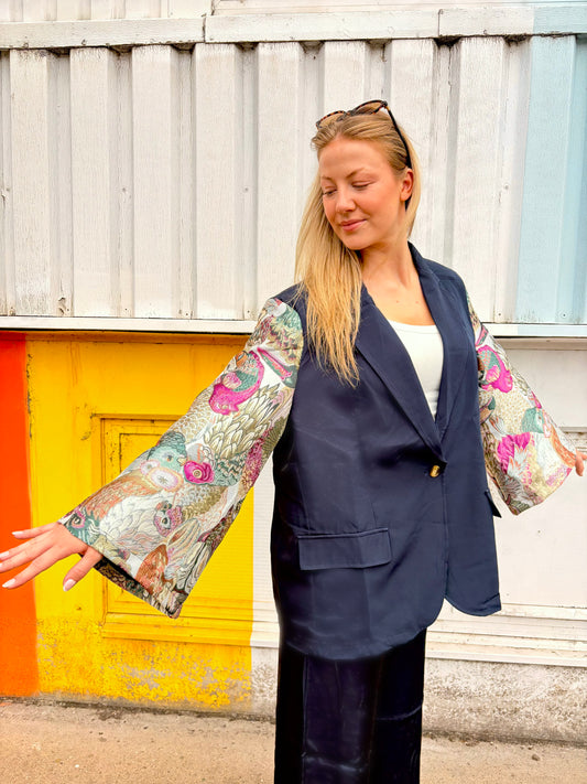 FLORA Blazer Navy