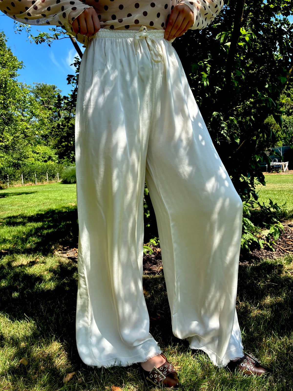 JULIETTE Broek Beige