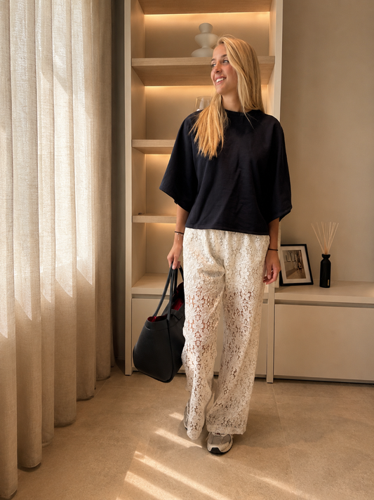 ELLY Broek Wit
