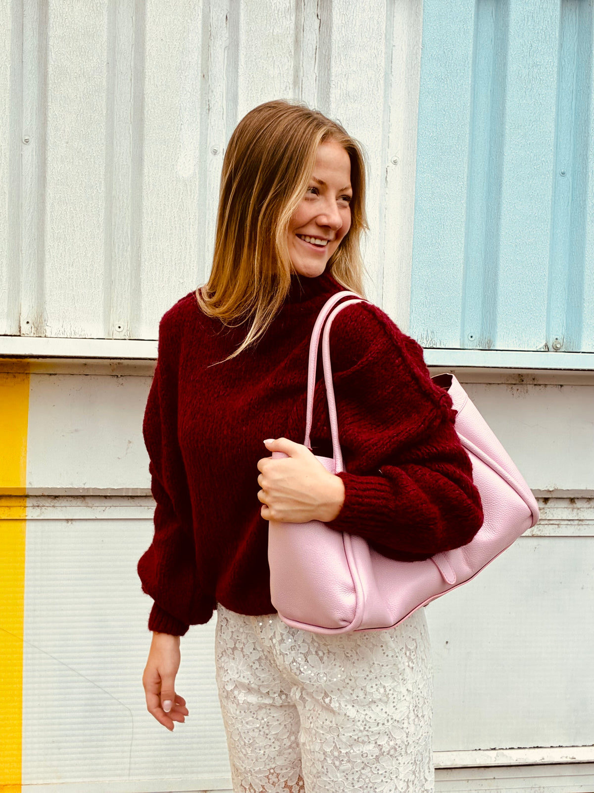 TESS Sweater Bordeaux